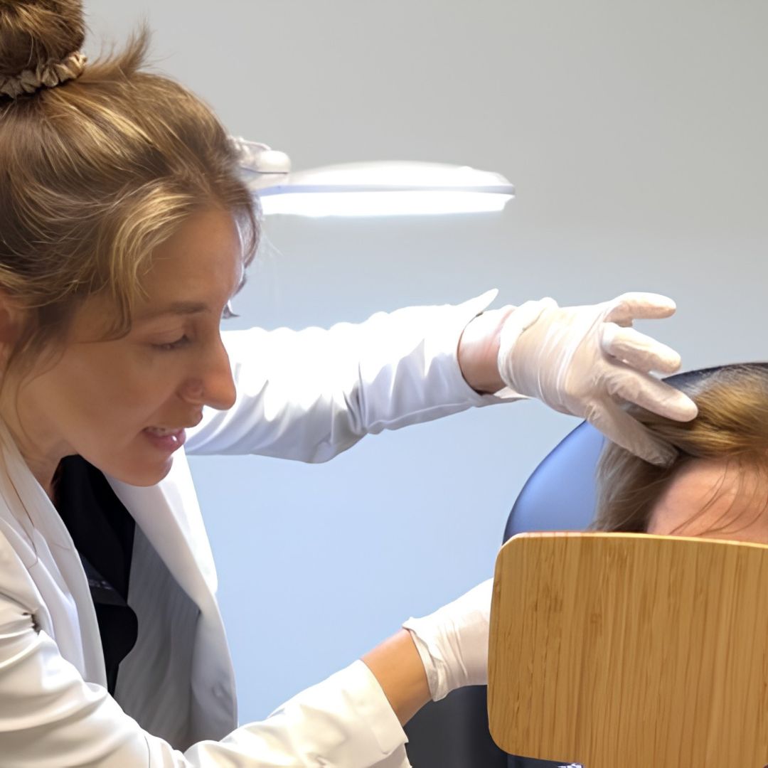An Eternal MedSpa provider with a guest