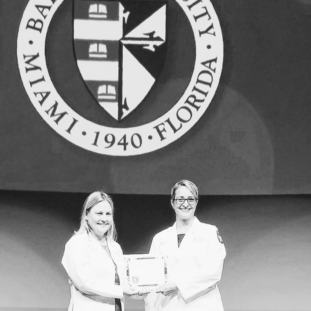 Antje at her physician assistant school graduation