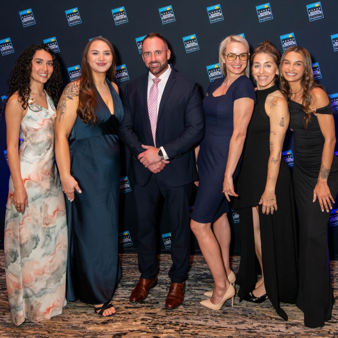 The Eternal MedSpa team at the Herald-Tribune Readers Choice awards