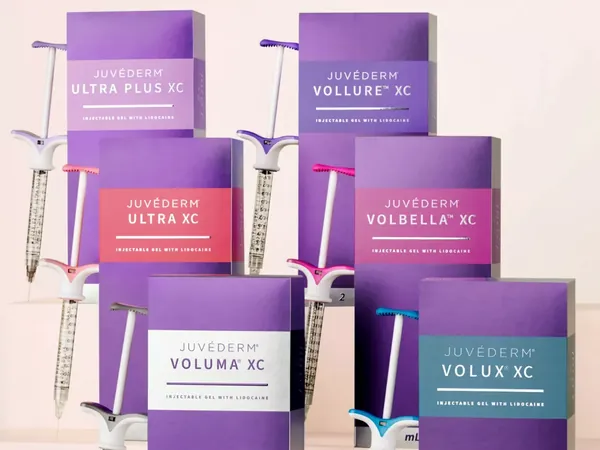 Juvéderm dermal filler packaging